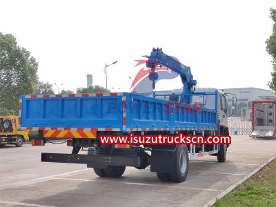 ISUZU FVR off-road truck mounted crane