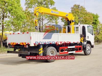 ISUZU 700P 4×4 boom crane truck for sale