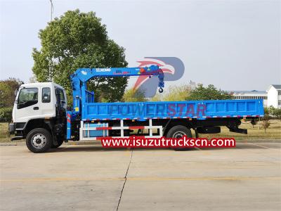 ISUZU FVR off-road truck mounted crane
