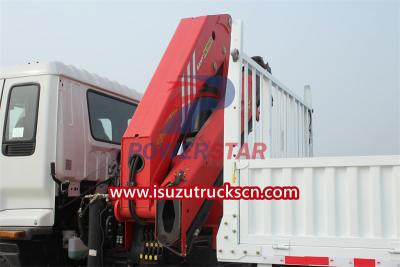 ISUZU FTR truck mounted knuckle crane Palfinger SPK23500
