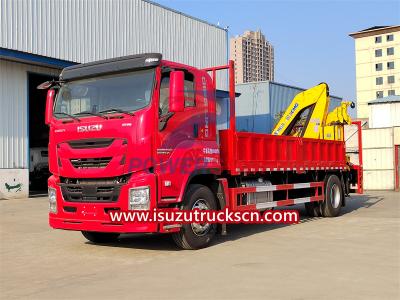 ISUZU GIGA truck mounted crane XCMG