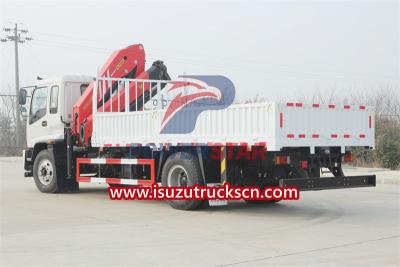 ISUZU FTR truck mounted knuckle crane Palfinger SPK23500