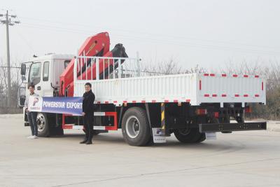 ISUZU FTR truck mounted knuckle crane Palfinger SPK23500