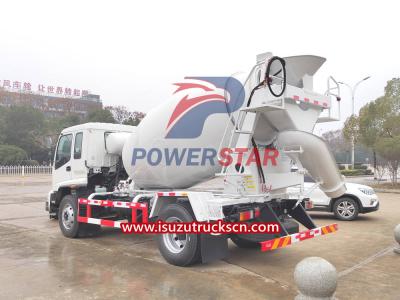 Philippines ISUZU FTR Concrete Transit Mixer Truck