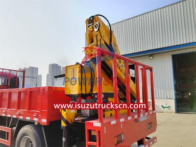 ISUZU GIGA truck mounted crane XCMG
