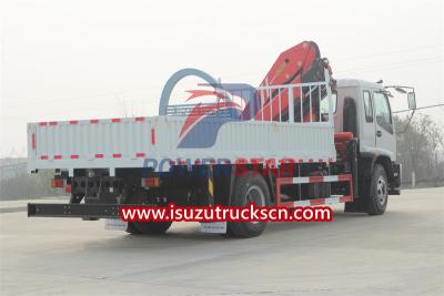 ISUZU FTR truck mounted knuckle crane Palfinger SPK23500