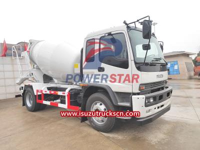 Philippines ISUZU FTR Concrete Transit Mixer Truck