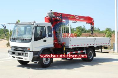 Palfinger Straight Boom Mounted Crane Truck Isuzu FTR