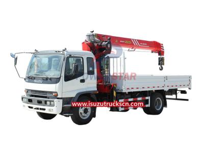 Palfinger Straight Boom Mounted Crane Truck Isuzu FTR