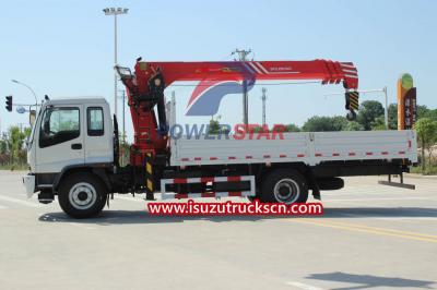 Palfinger Straight Boom Mounted Crane Truck Isuzu FTR