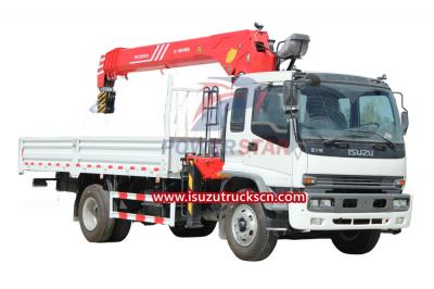 Palfinger Straight Boom Mounted Crane Truck Isuzu FTR