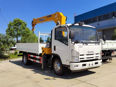 ISUZU truck mounte crane XCMG for sale