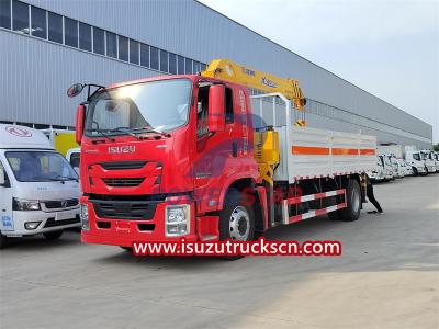 ISUZU GIGA truck mounted crane for sale