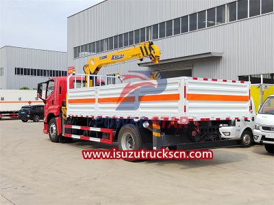 ISUZU GIGA truck mounted crane for sale