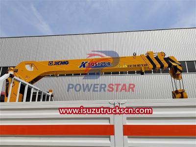 ISUZU GIGA truck mounted crane for sale