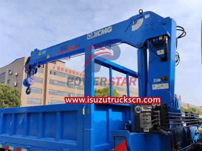 ISUZU FVR truck mounted telescopic boom crane XCMG