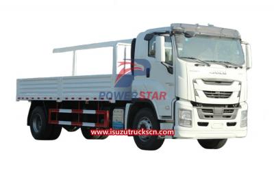 ISUZU GIGA Iron Wood Structure Dropside Lorry Truck for sale
