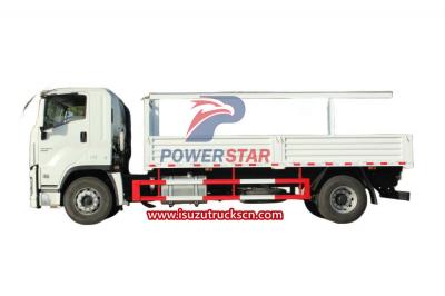 ISUZU GIGA Iron Wood Structure Dropside Lorry Truck for sale