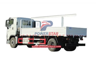 ISUZU GIGA Iron Wood Structure Dropside Lorry Truck for sale