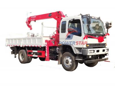 Isuzu 4x4 All Wheel Drive Boom Crane Truck