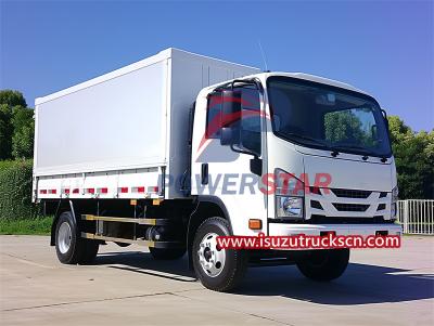 New Isuzu Aluminum van truck with factory direct sale