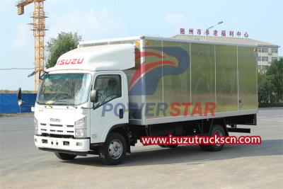 New Isuzu Aluminum van truck with factory direct sale