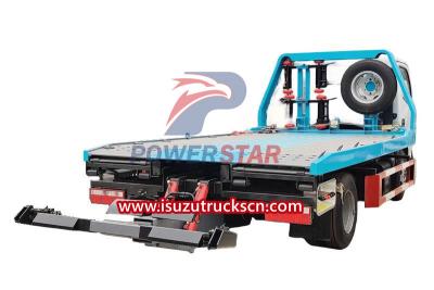 ISUZU 100P recovery rescue 3tons road wrecker towing truck