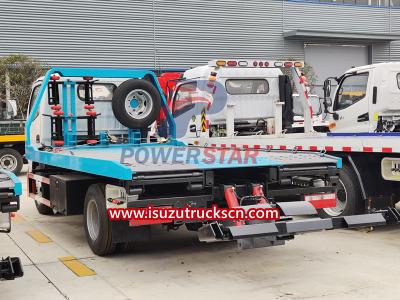 ISUZU 100P recovery rescue 3tons road wrecker towing truck