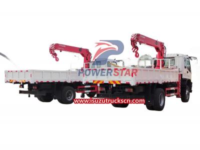 Isuzu 4x4 All Wheel Drive Boom Crane Truck