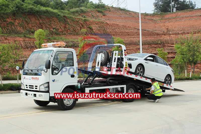 ISUZU recovery rescue towing wrecker truck