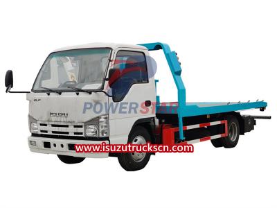 ISUZU 100P recovery rescue 3tons road wrecker towing truck