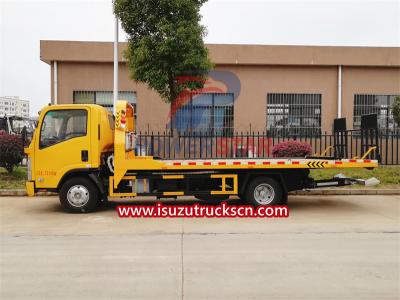 ISUZU NPR flatbed or rollback tow truck