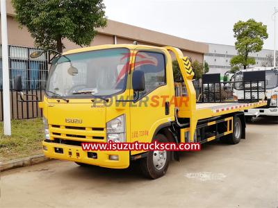 ISUZU NPR flatbed or rollback tow truck