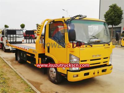 ISUZU NPR flatbed or rollback tow truck