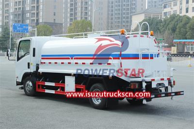 Isuzu portable water tank lorry supplier