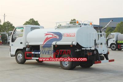 Isuzu potable water bowser supplier