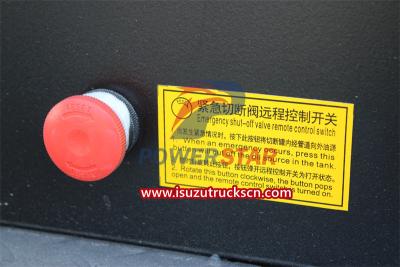 ISUZU fuel tank truck 8000 liters