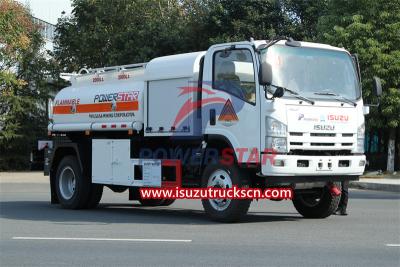 ISUZU fuel tank truck 8000 liters