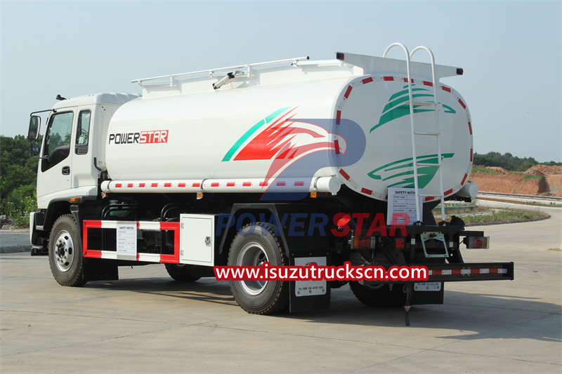 ISUZU FTR fuel tanker truck 15000L