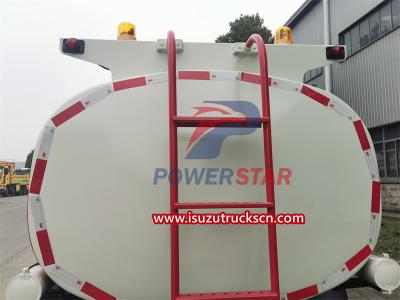 ISUZU 600P mobile fuel tank truck for sale
