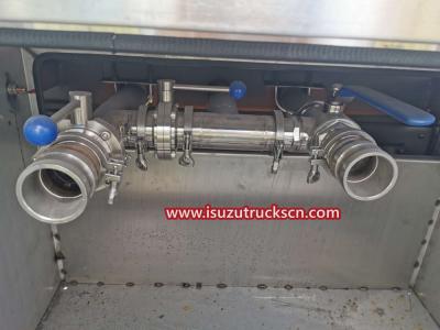 Isuzu Stainless steel potable Clean Water Delivery Truck