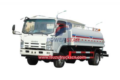 Manufacturer 4X2 ISUZU 8CBM Stainless Steel Drinkable Potable Water Truck
