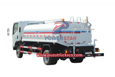 Manufacturer 4X2 ISUZU 8CBM Stainless Steel Drinkable Potable Water Truck