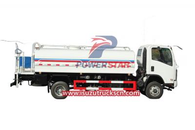 Manufacturer 4X2 ISUZU 8CBM Stainless Steel Drinkable Potable Water Truck