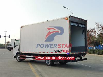 ISUZU freezer van with Carrier refrigeration unit