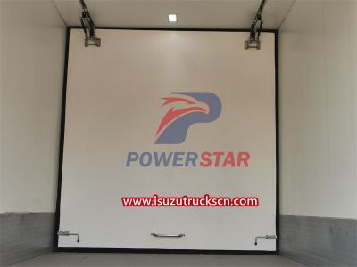 ISUZU freezer van with Carrier refrigeration unit