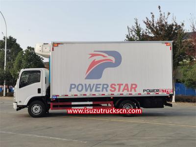 ISUZU freezer van with Carrier refrigeration unit