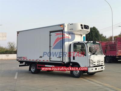 ISUZU freezer van with Carrier refrigeration unit