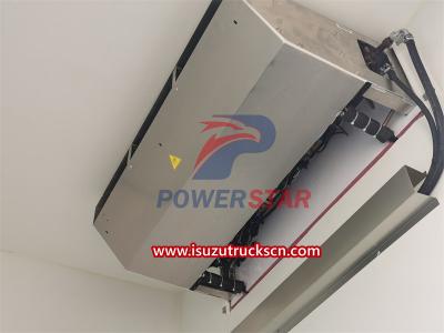 ISUZU freezer van with Carrier refrigeration unit