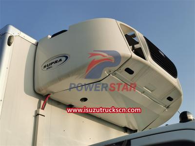 ISUZU freezer van with Carrier refrigeration unit